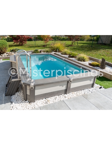 Piscine AZTECK 4 rectangle H 1.40 m...