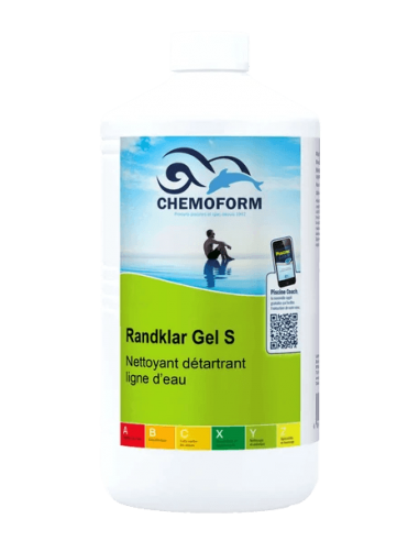 Gel nettoyant ligne d'eau haute performance flacon de 1 L