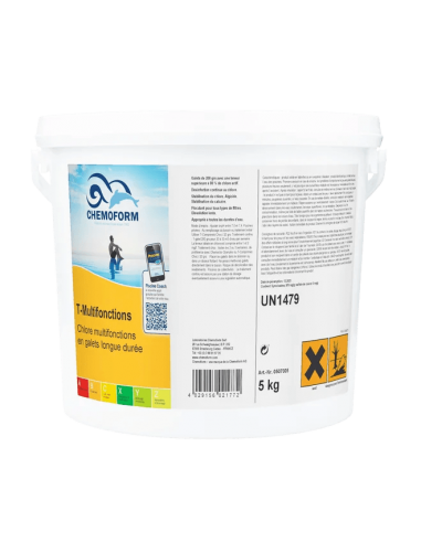 Chlore multi action galet de 200 gr -...