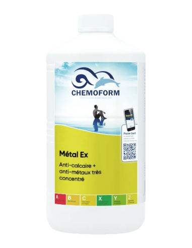 Anti-métaux + anti-calcaire trés concentré flacon de 1 L