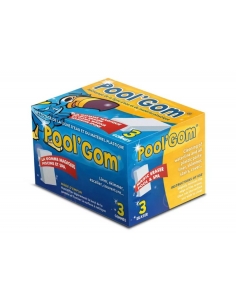 POOL'GOM boîte de 3 gommes