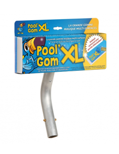 POOL'GOM XL  26 x 9 cm avec balai