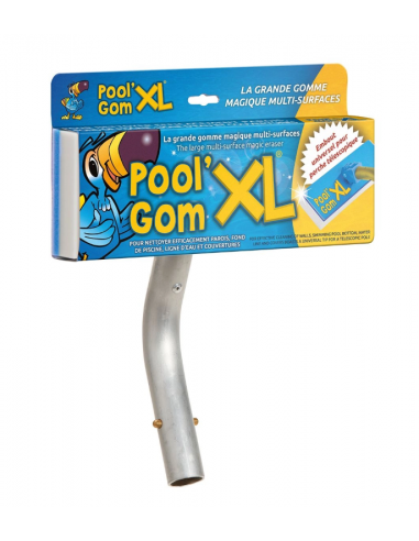 POOL'GOM XL  26 x 9 cm avec balai