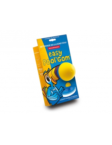 Easy POOL'GOM avec poignée en silicone