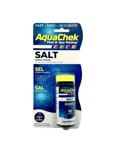 Bandelettes AQUACHEK test sel tube de 10