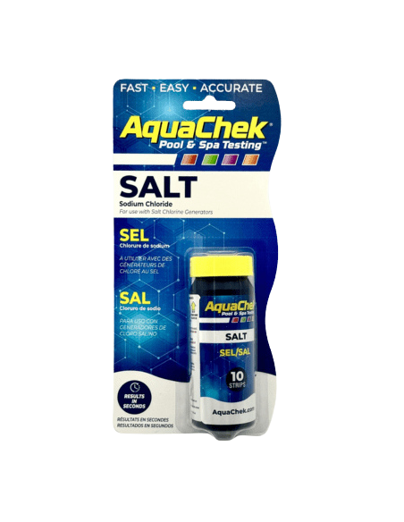 Bandelettes AQUACHEK test sel tube de 10