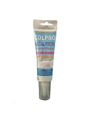 Mastic colle MS9000 blanc tube de 125 ml