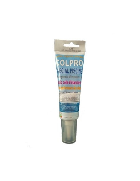 Mastic colle MS9000 blanc tube de 125 ml