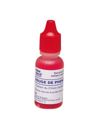 Recharge rouge phénol pour kit analyse TK