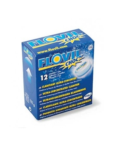 Flovil choc pastilles de 11 gr boîte de 12