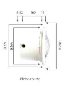 Projecteur liner LED gris... 2